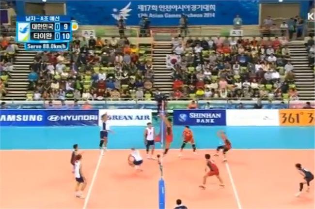 中華男排迎戰南韓　0比3吞敗