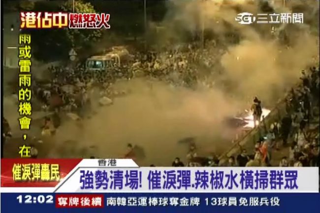 港府鎮壓佔中民眾　遊港陸客不痛不癢