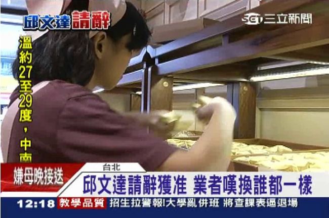 邱文達請辭獲准　業者嘆：換誰都一樣
