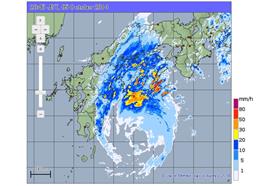 巴逢颱風(鄭明典臉書)