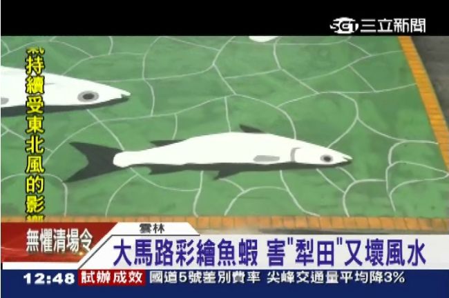 政府砸百萬「彩繪」　維持一週就刨除