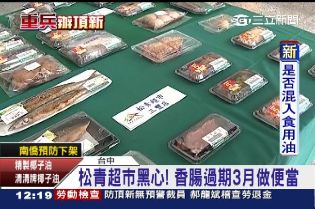 撕下標籤重賣！松青過期拿過期肉做便當