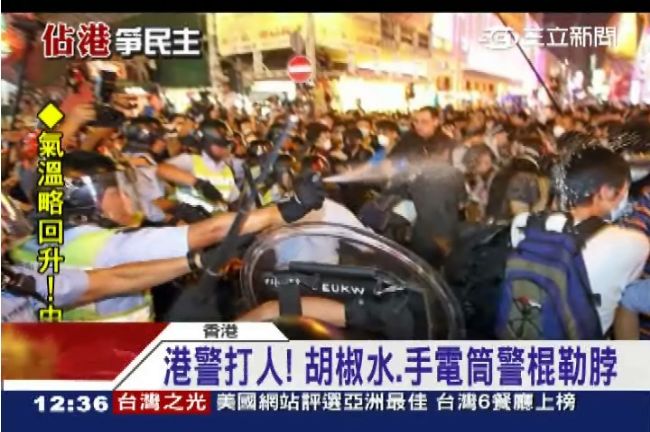 佔中警民爆衝突　下週三對話有變數
