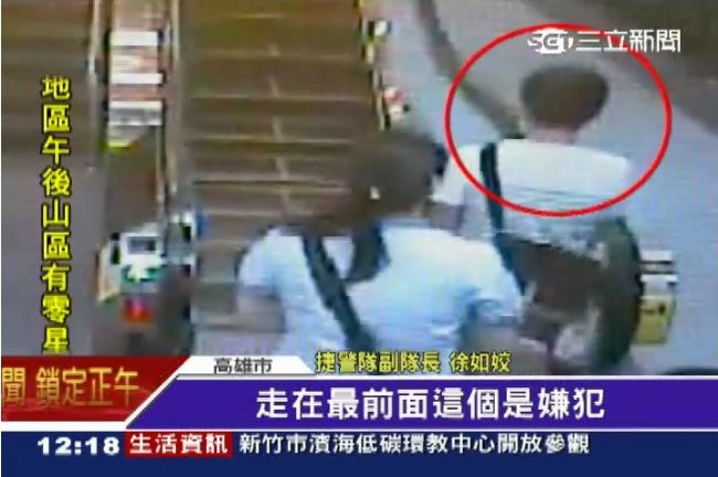 抓到了！男大生搭高捷　伸鹹豬手摸臀