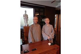 ▲釋昭慧與證嚴法師合照。（圖／翻攝自釋昭慧臉書）