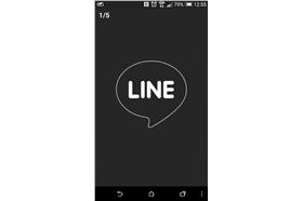 Line新主題極致黑 來源:科技新柚臉書