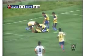 印度足球員喪命(圖/擷取YOUTUBE)