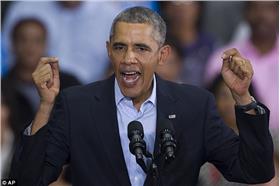 歐巴馬/翻攝自英國《每日郵報》