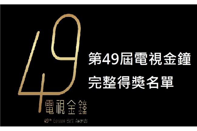 最新／第49屆金鐘獎完整得獎名單！