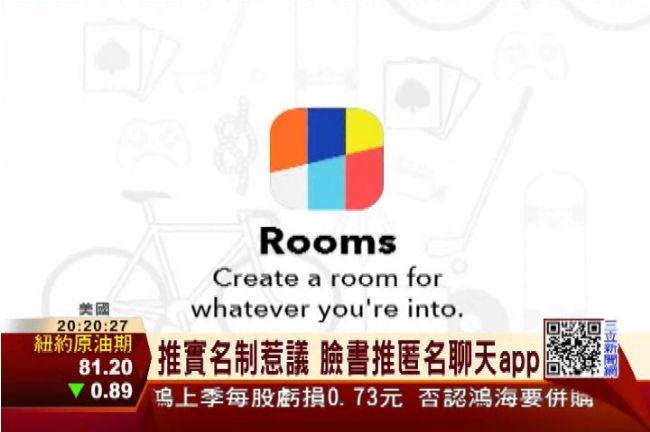 臉書推新app　可當版主、匿名聊天