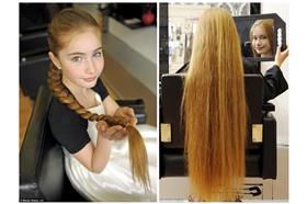 長髮公主凱蒂/翻攝自英國《每日郵報》