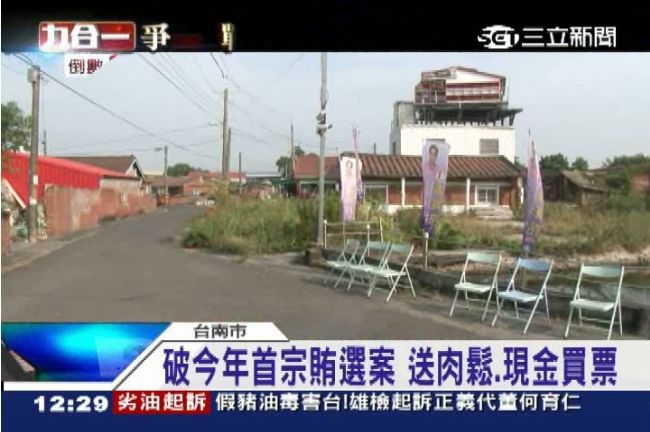今年首宗！台南里長爆賄選　千元買票