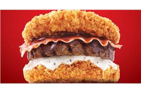 肯德基漢堡/翻攝自英國《都市報》