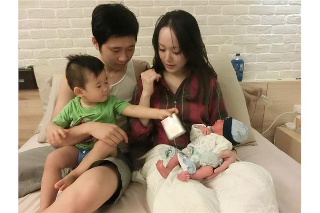 不打無痛分娩自然產　許嘉凌喜獲老二