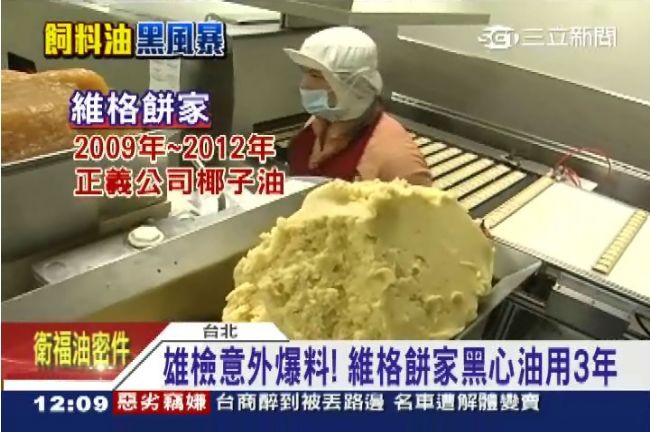 雄檢意外爆：維格餅家曾用黑心油3年
