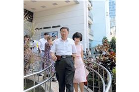 柯文哲風水／翻攝臉書