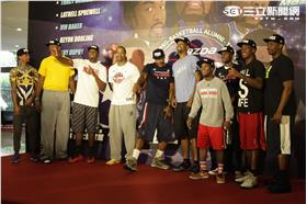 NBA傳奇球星（圖／記者朱修寬攝）