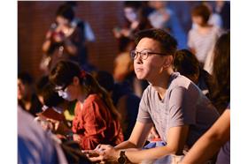 太陽不遠首映,林飛帆  來源:太陽不遠臉書