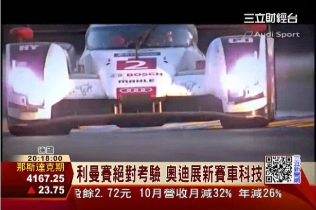 奧迪R18飆速　利曼大賽12連霸