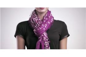 圍巾綁法_Youtube