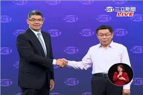 連柯辯論(一),連勝文,柯文哲