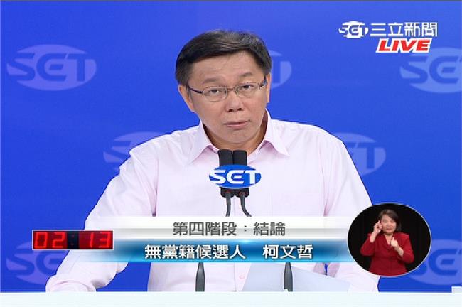 柯文哲：我口才不好、白目，但能救台灣