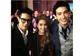 錦榮、昆凌合照(周湯豪IG)