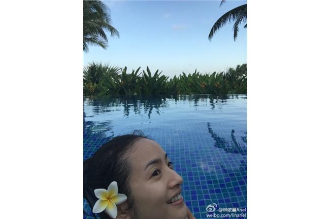 林依晨渡假素顏照曝光　網友直誇太美