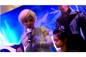 蔡依林,冰雪奇緣 來源:YouTube