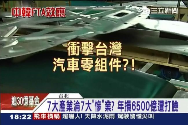 中韓FTA紙老虎？專家批經濟部灌水