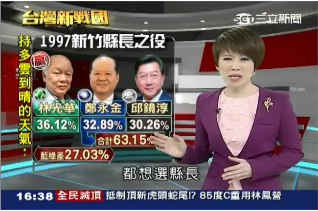 選舉世仇再戰新竹　鄭永金拉小英站台