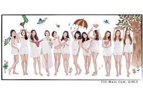 「戀愛の感覺！」輔大12正妹拍月曆　進入夢幻的繪本世界（輔仁大傳美女月曆 FJU Mass Com. GIRLS）