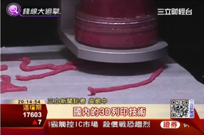 哆啦a夢來了！3D食物列印給你好吃