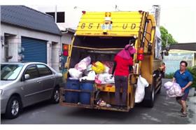 垃圾車／翻攝YouTube