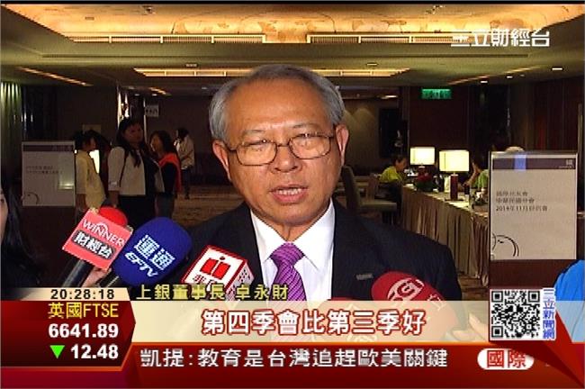 日圓急貶　上銀：影響大於中韓FTA