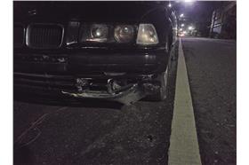 BMW衝撞山豬_黃家榮臉書