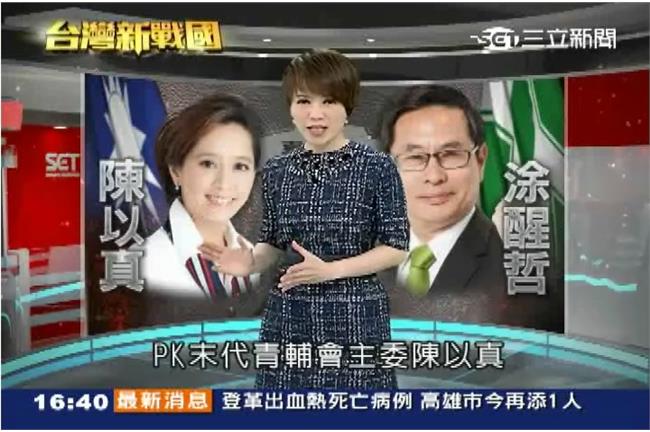 民調現黃金交叉　涂醒哲力破性別魔咒