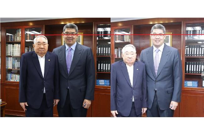 網友誤會大！連與張榮發合照是真的