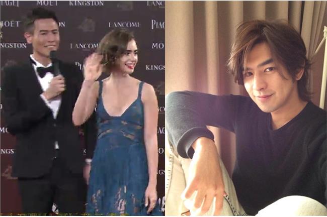 配對莉莉柯林斯　陳柏霖大讚她很親切