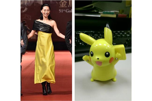 金馬紅毯洗安抓？女星竟穿成皮卡丘！
