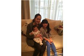 陳曉東女兒朵朵/翻攝自陳曉東微博