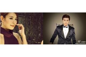 賀軍翔、江若琳＿微博、合成