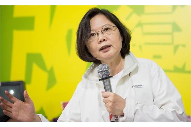 蔡英文：讓國民黨輸一次，台灣不會倒