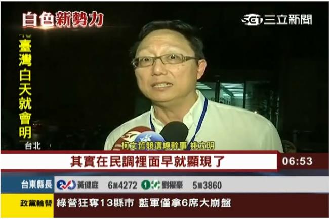柯文哲陣營真有內鬼！姚立明說分明