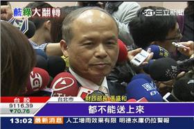 財政部長,張盛和,內閣總辭