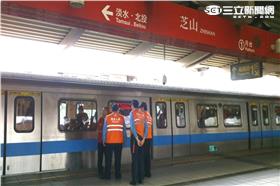 芝山捷運站,落軌意外,北捷,台北捷運（翁堃泰攝）