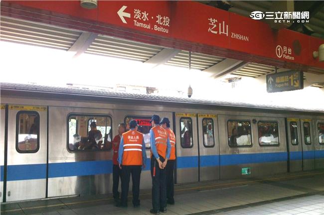 芝山站旅客跳軌　狀況現已排除恢復正常