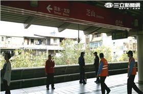 芝山捷運站,落軌意外,北捷,台北捷運（翁堃泰攝）