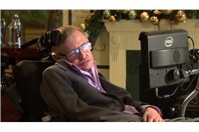 霍金（翻攝於YouTube）