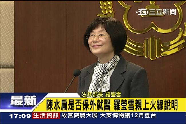 羅瑩雪談扁保外就醫：不是0％就是…
